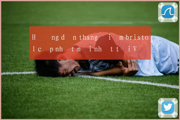 Hướng dẫn thang điểm bristol cập nhật mới nhất tại Việt Nam